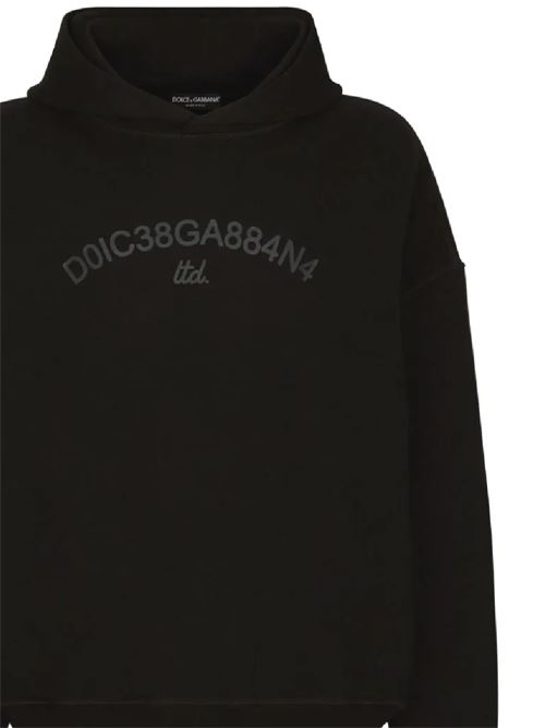 logo-print cotton hoodie Dolce & Gabbana | G9AKATHU7PPN0000